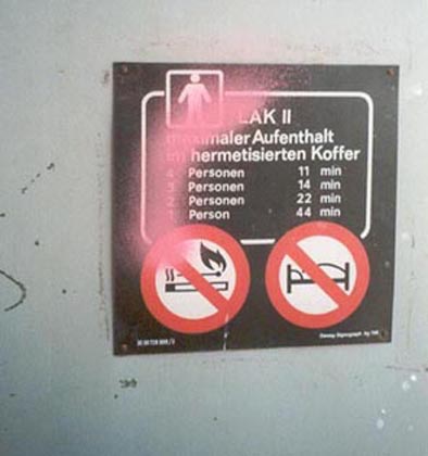 Das war die alte Optik: grau mit abgeplatztem Dunkelgrau